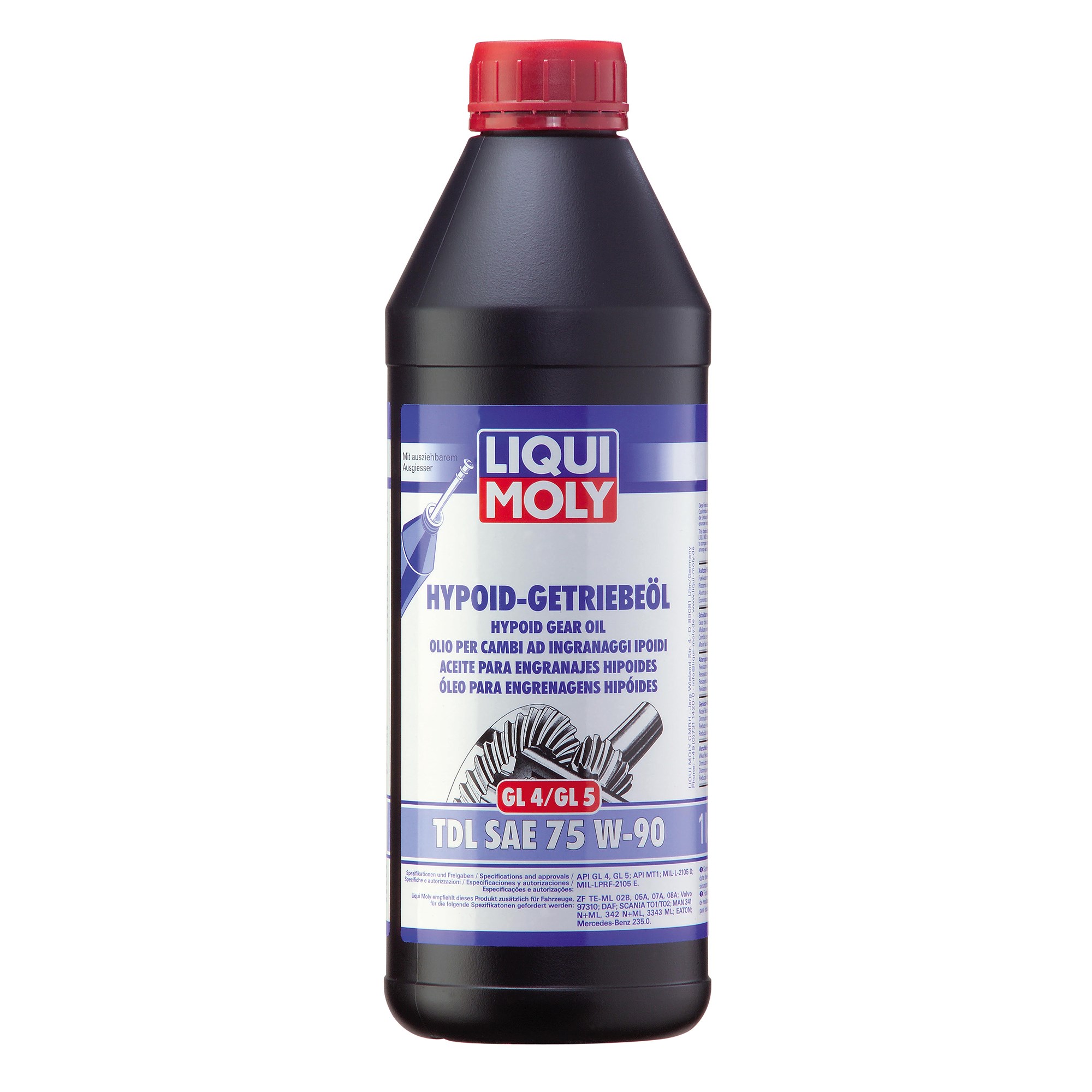 LIQUI MOLY 1 L HypoidGetriebeöl (GL4/5) TDL SAE 75W90