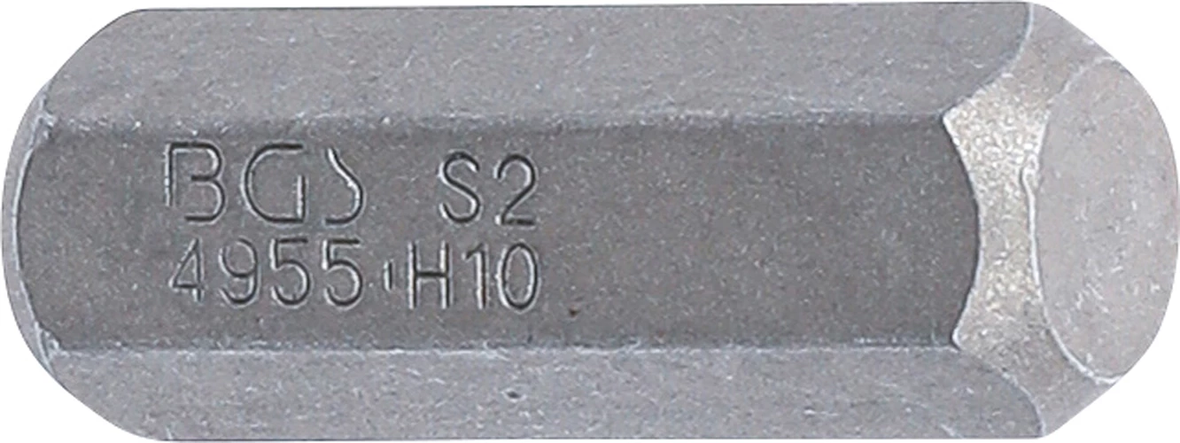 Bit - Antrieb Außensechskant 10 mm (3/8") - Innensechskant 10 mm