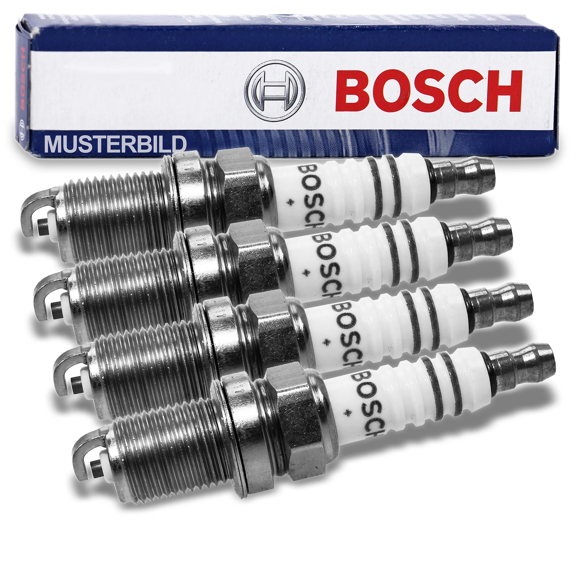 Bosch 0 242 229 687 Zündkerze Super plus 