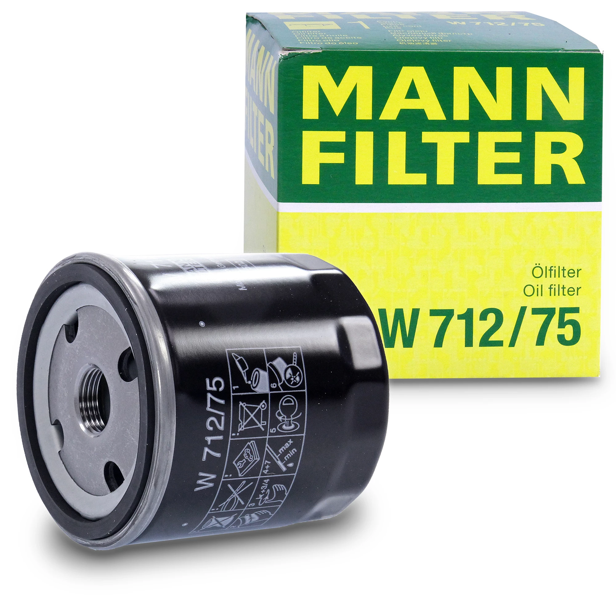 MANN-FILTER Ölfilter W712/75 günstig online kaufen