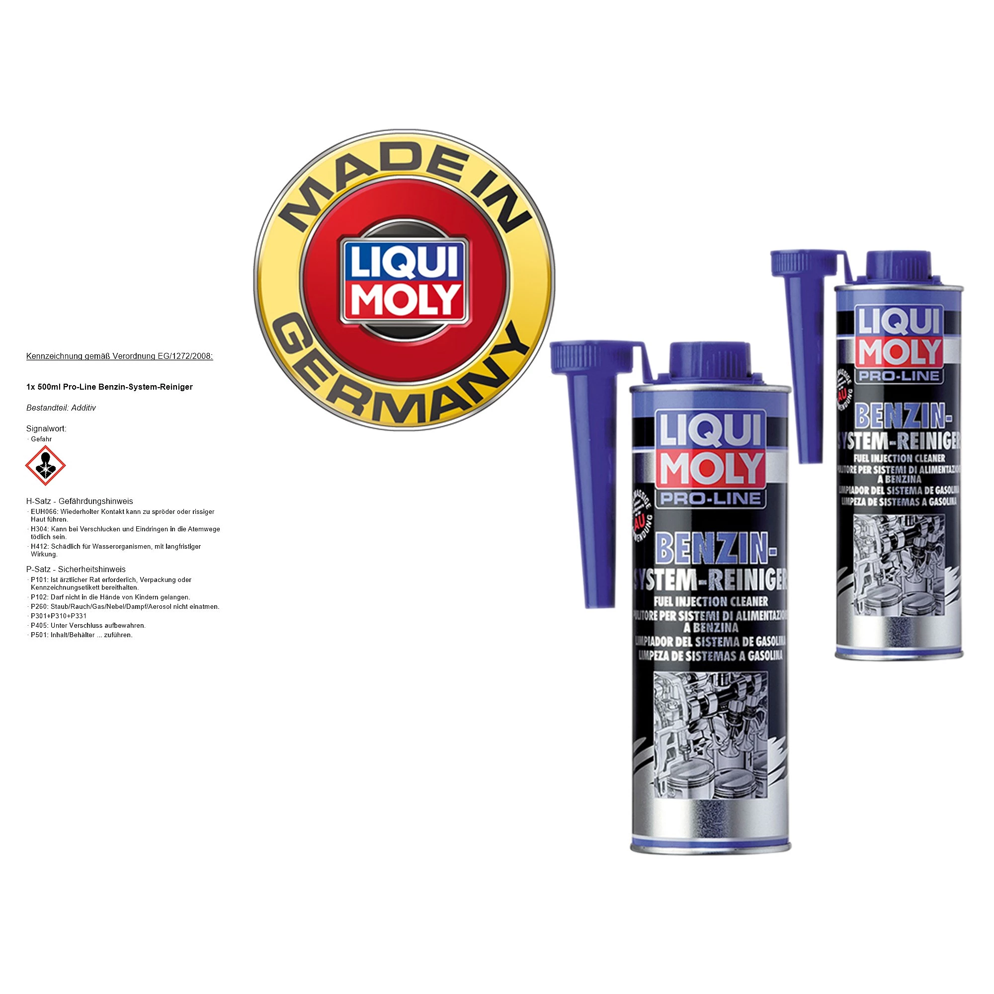 LIQUI MOLY 2x 500ml Pro-Line Benzin-System-Reiniger 5153 günstig online  kaufen