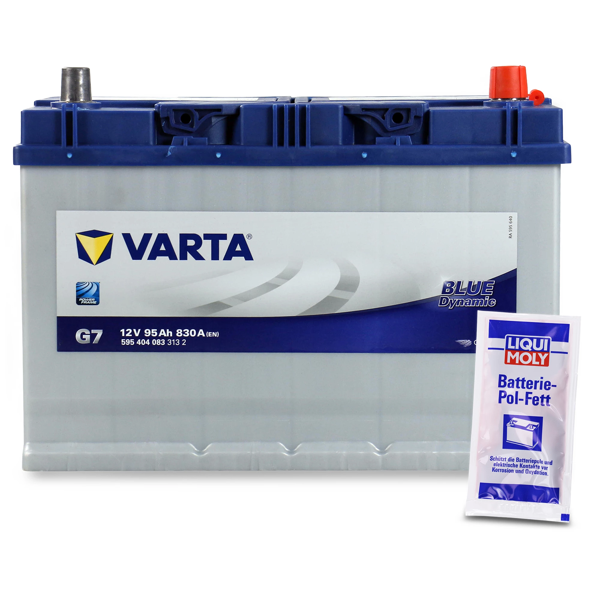 VARTA Starterbatterie BLUE dynamic 95 Ah 830 A G7+ 10g LIQUI MOLY Batte  5954040833132 günstig online kaufen