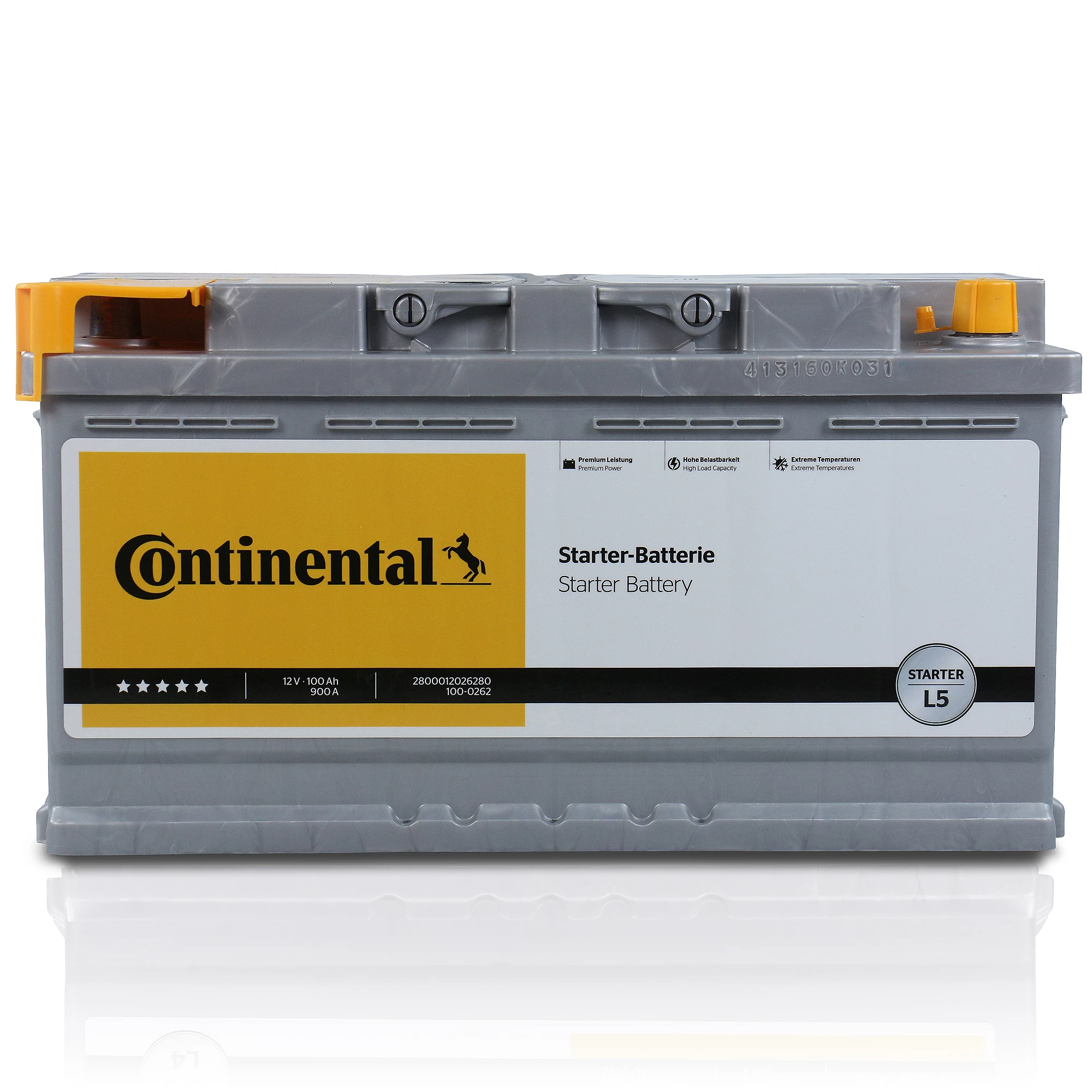 CONTINENTAL Starterbatterie L5 100Ah 900A 2800012026280 günstig online  kaufen