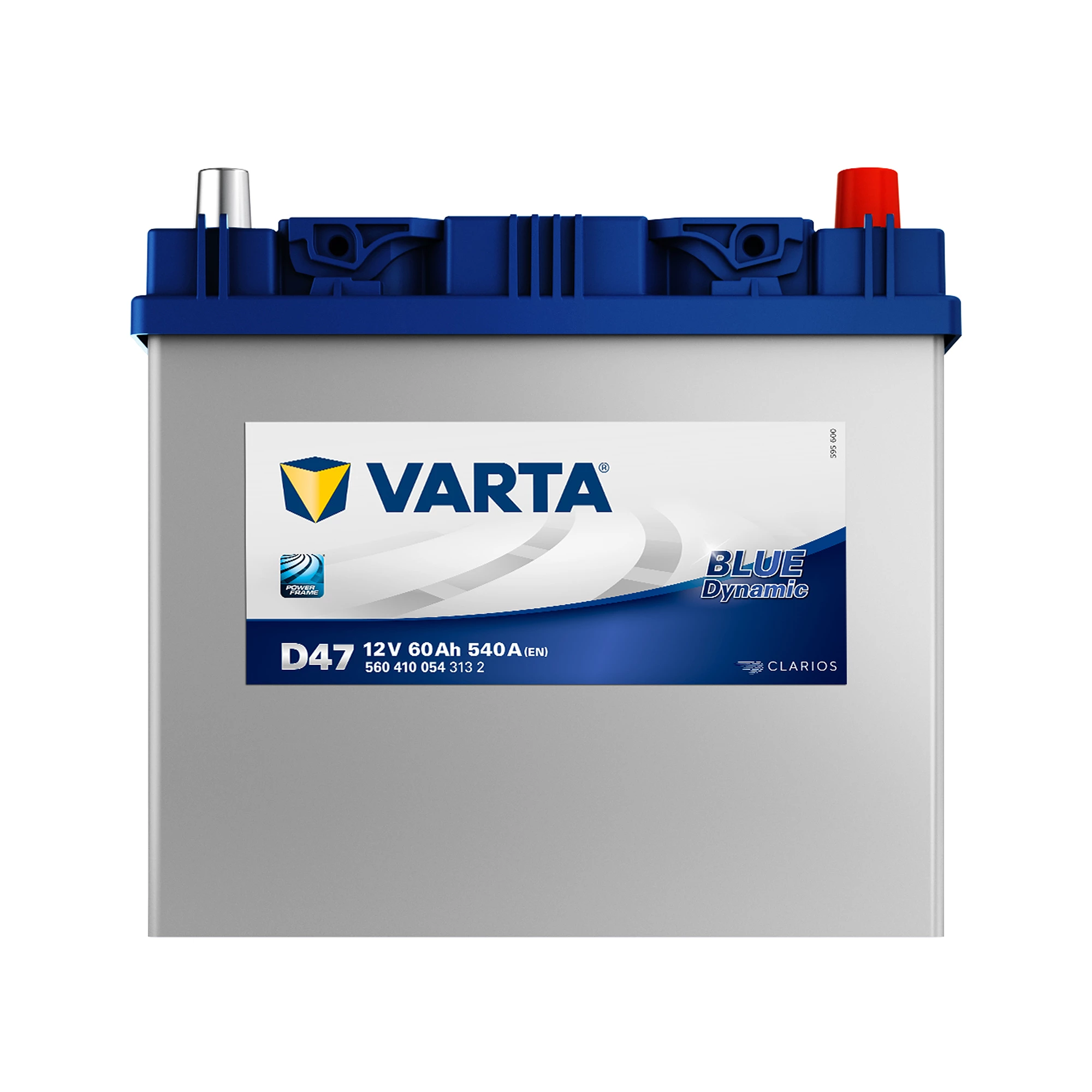 VARTA Starterbatterie Blue Dynamic 60Ah 540A D47 5604100543132