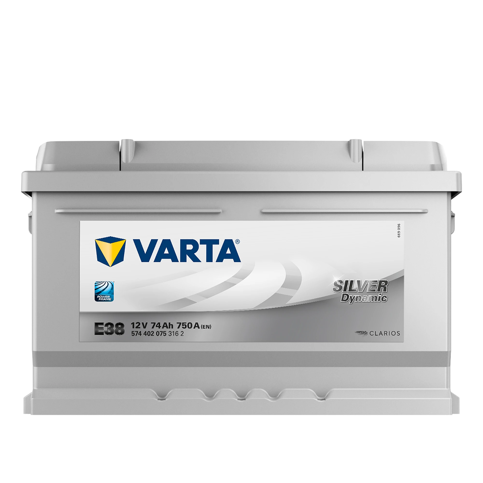 VARTA Starterbatterie Silver Dynamic 74Ah 750A E38 5744020753162 günstig  online kaufen