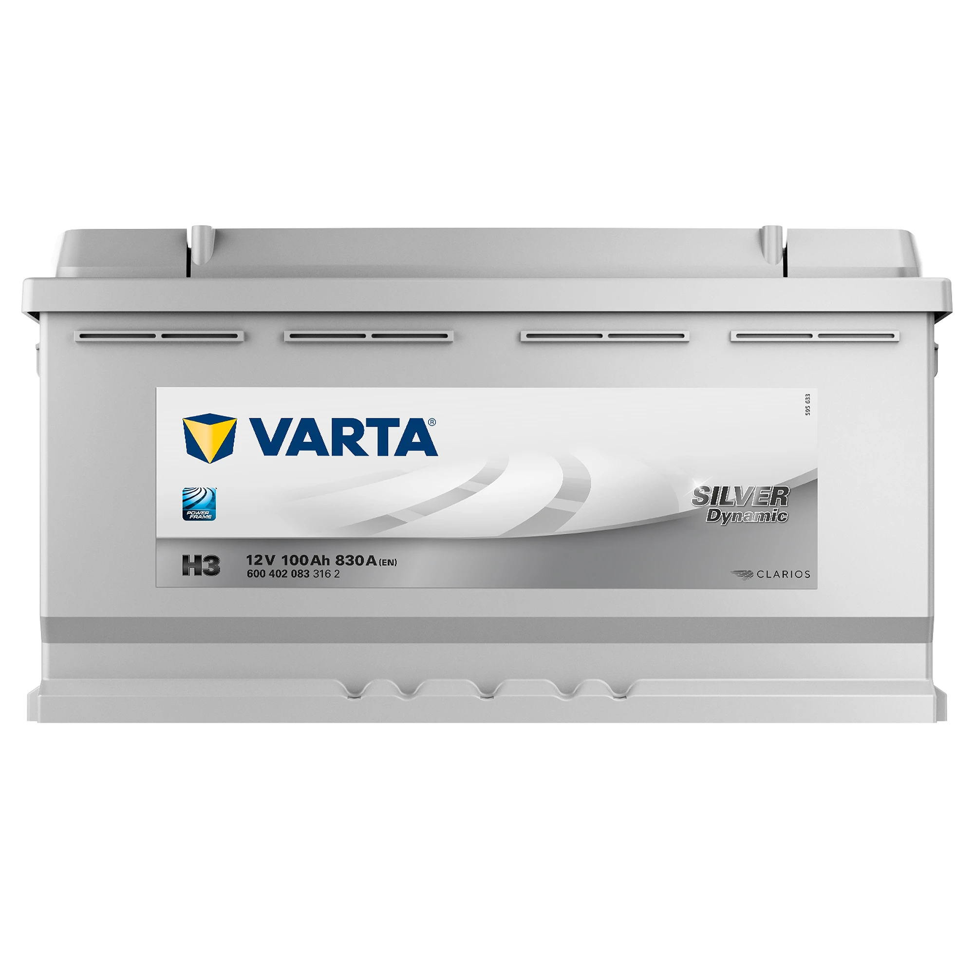 VARTA Starterbatterie Silver Dynamic 100Ah 830A H3 6004020833162 günstig  online kaufen