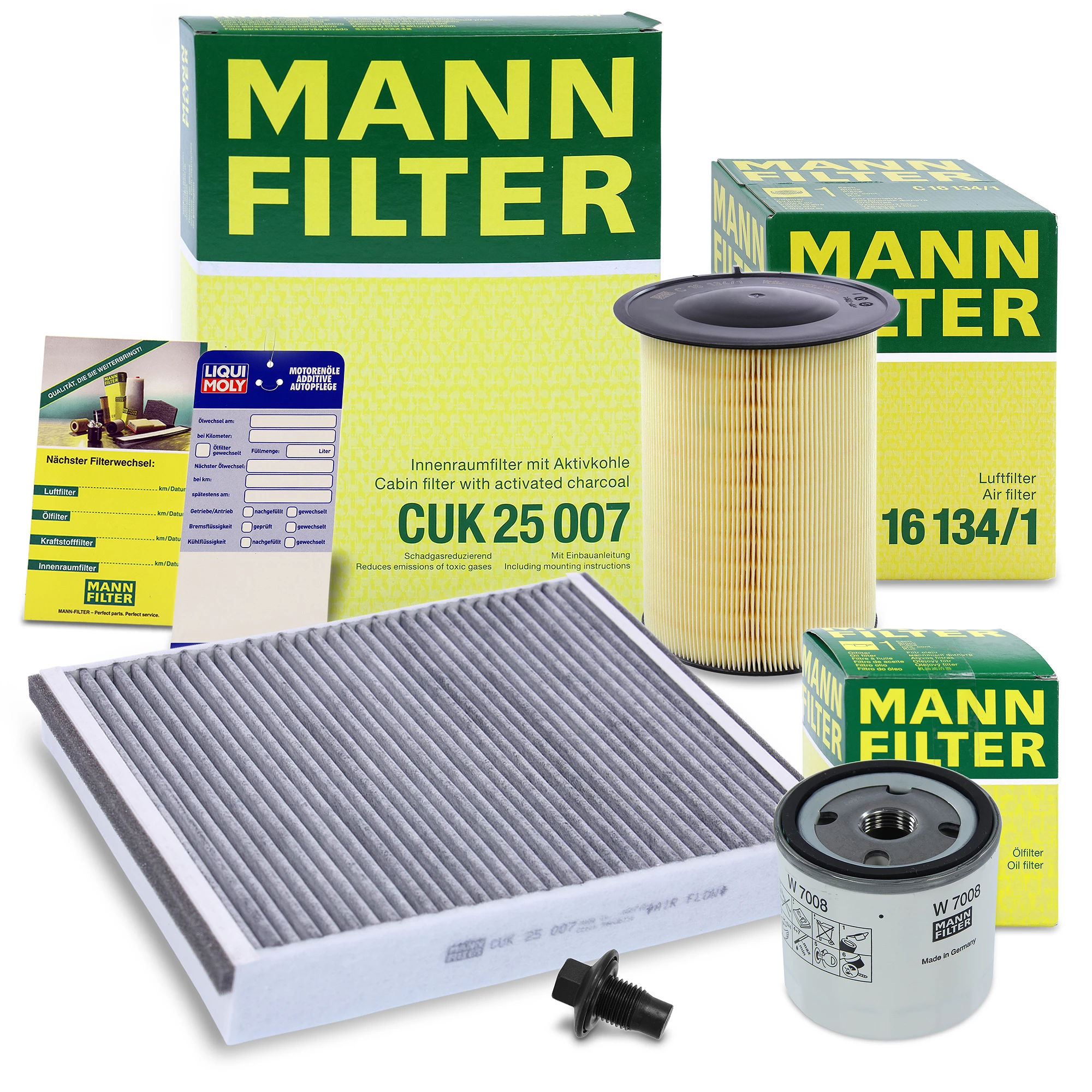 Innenraumluft 1 Oelfilter Filter Set Inspektions Paket 1 Luftfilter 1 Filter 