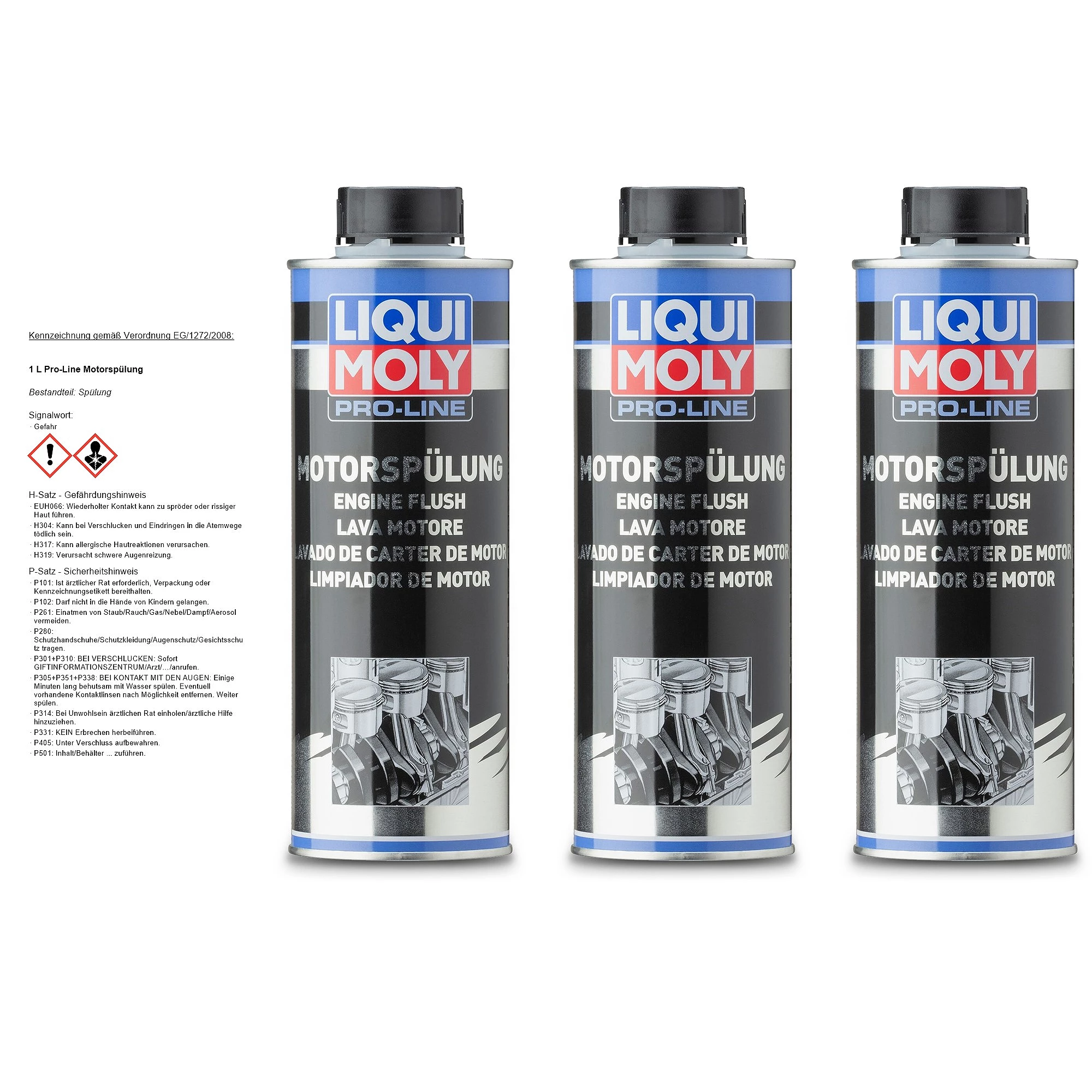 LIQUI MOLY 3x 1 L Pro-Line Motorspülung 2425 günstig online kaufen