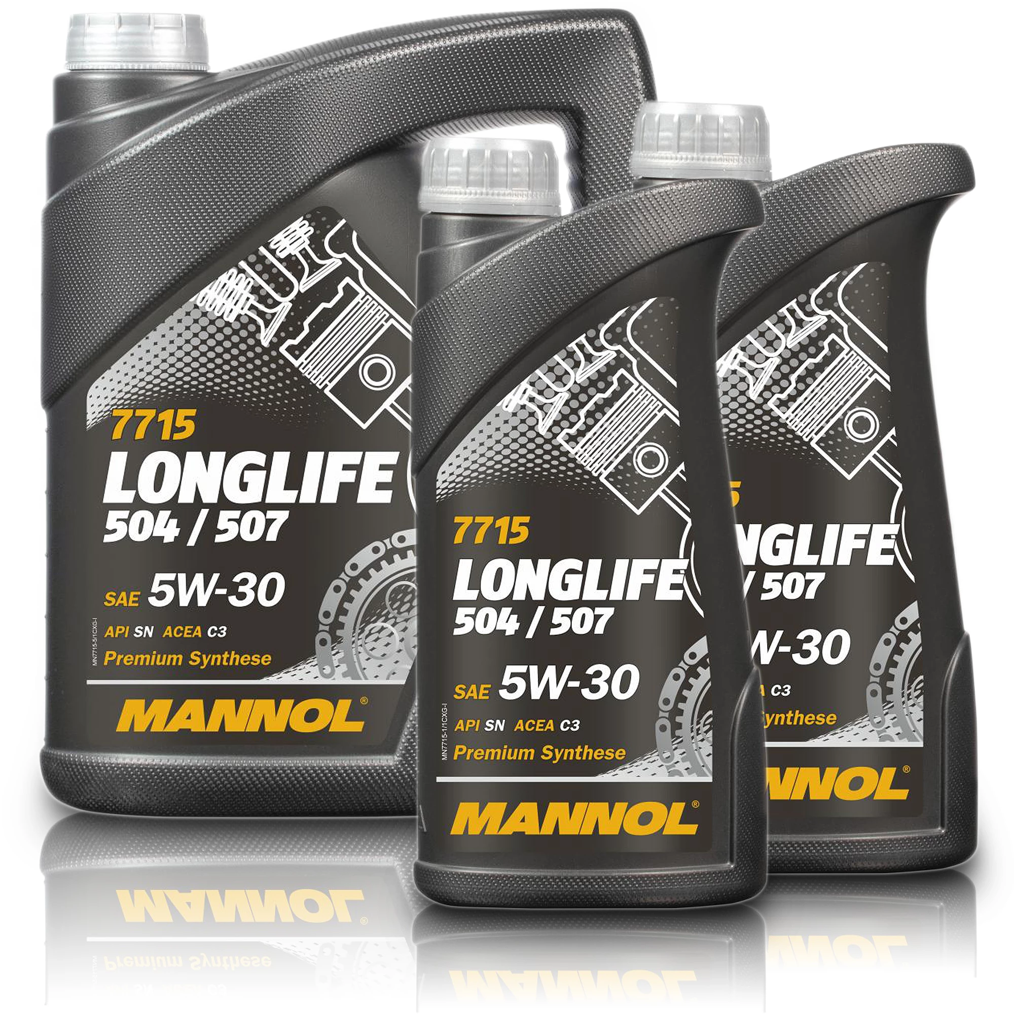 Mannol Longlife Kfz Motoröl MN7715-DR