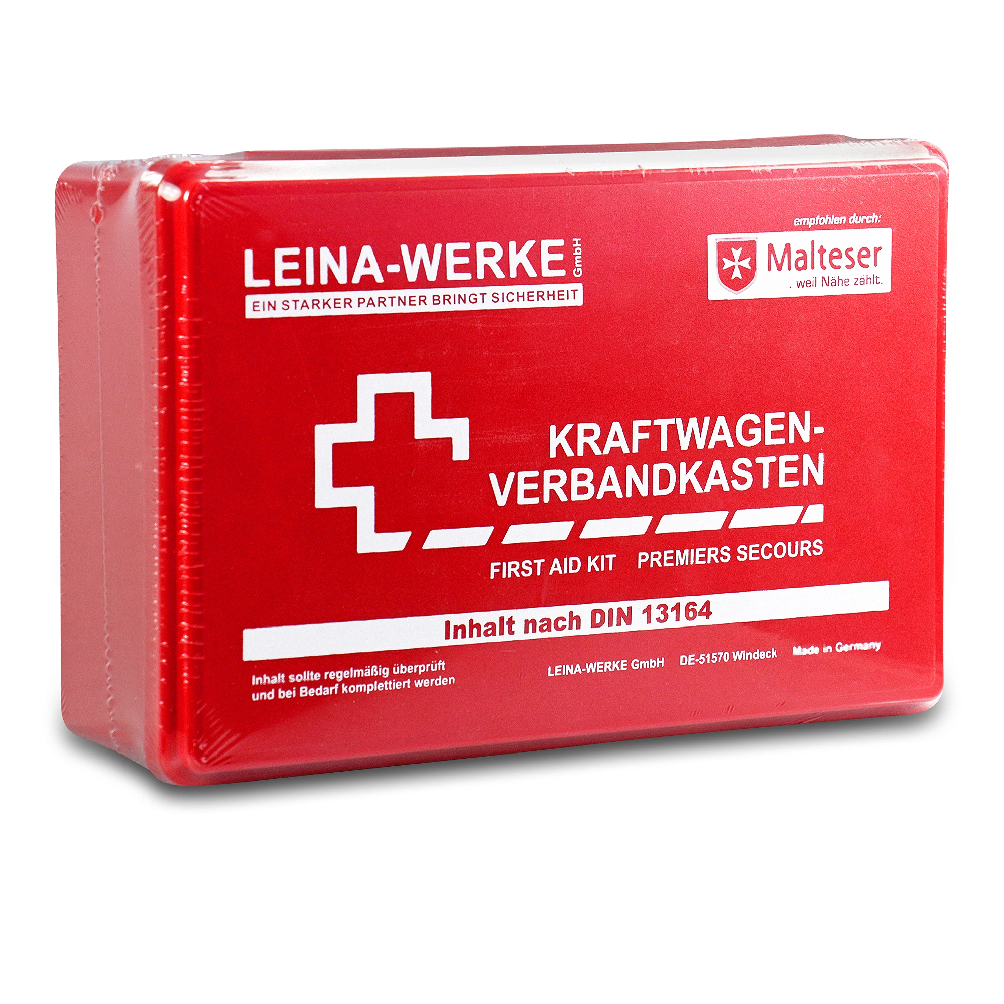 LEINA WERKE Verbandkasten rot DIN 13164-2022-02 10000 günstig