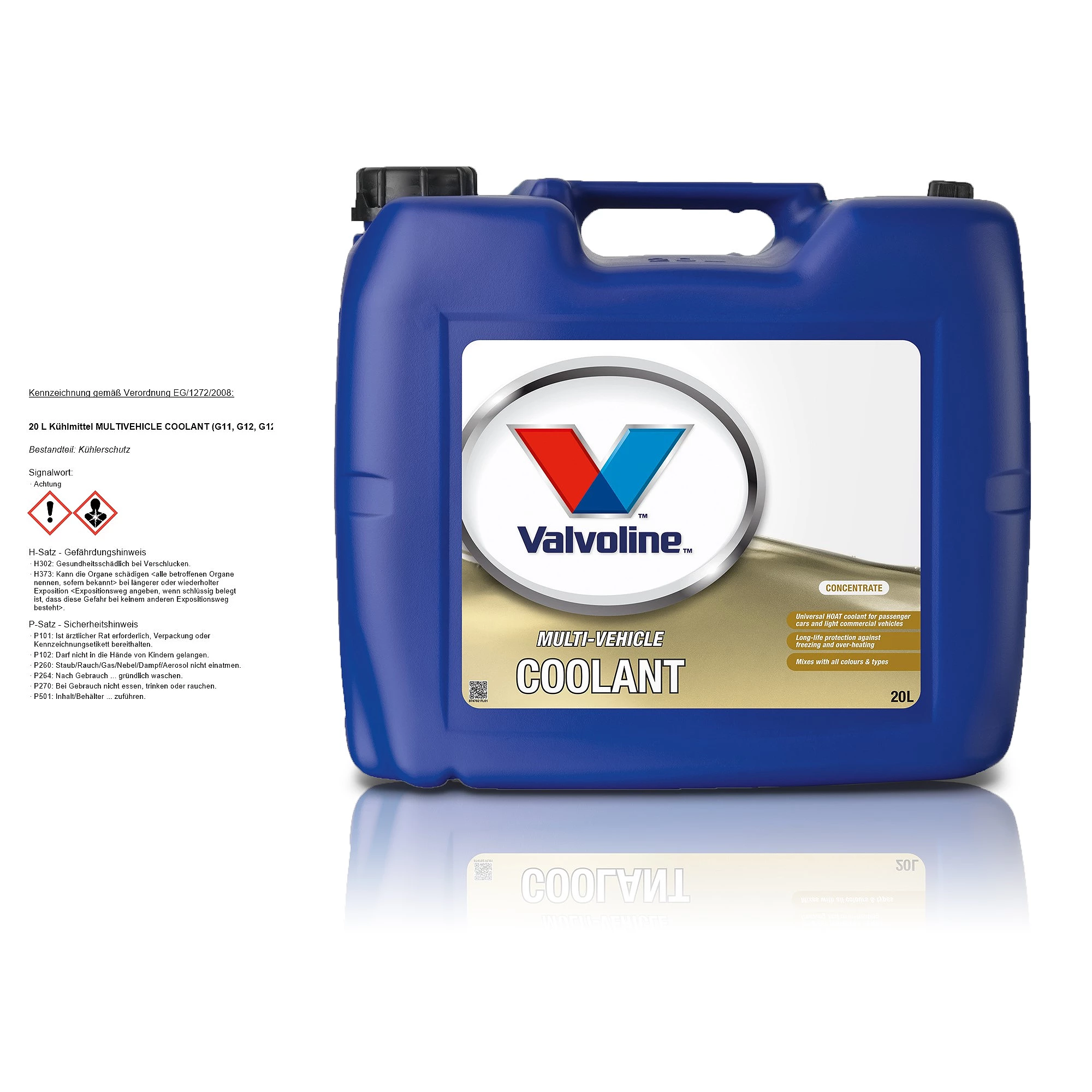 Valvoline 20 L Kühlmittel MULTIVEHICLE COOLANT (G11, G12, G12+, G12++, G13)  V874762 günstig online kaufen