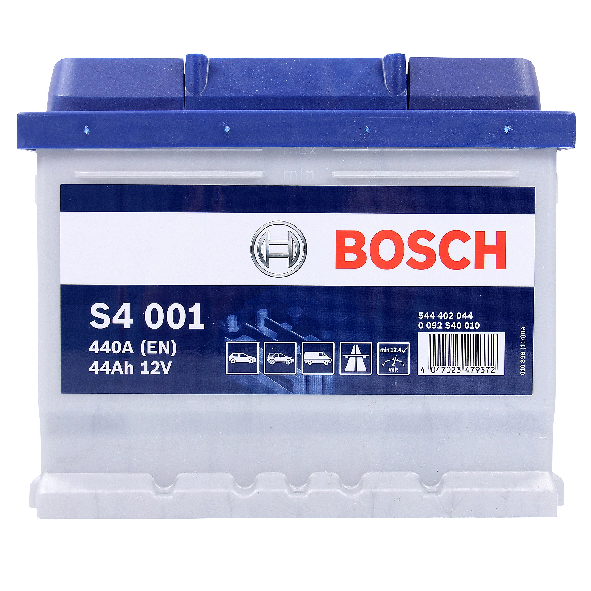 BOSCH Starterbatterie S4 001 44Ah 440A 12V 0092S40010 günstig online kaufen
