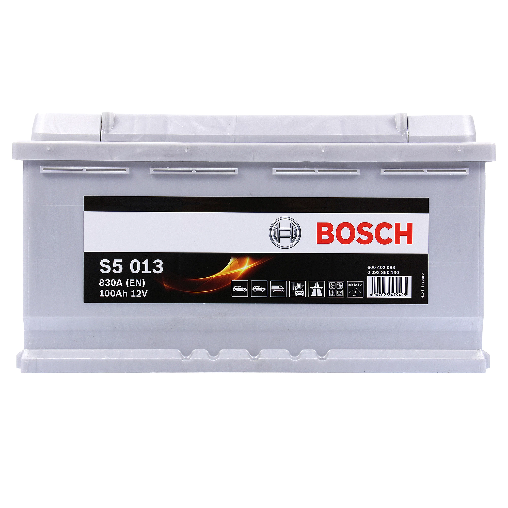 BOSCH Starterbatterie S5 013 100Ah 830A 12V 0092S50130 günstig online kaufen