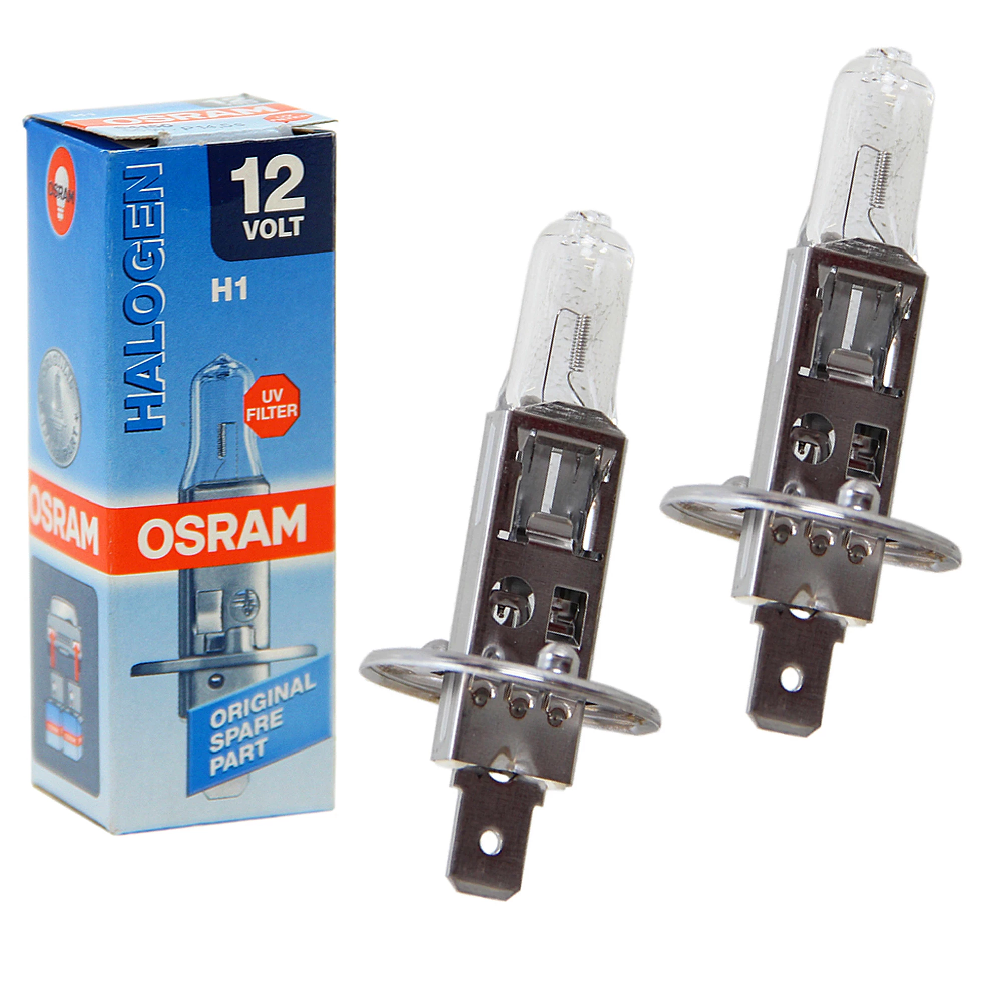 OSRAM 2x H1 ORIGINAL LINE 12V 55W Faltschachtel 64150 günstig