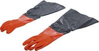 Ersatz-Handschuhe für Druckluft-Sandstrahlkabine - für Art. 8841