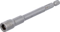 Steckschlüssel-Einsatz Sechskant - Sechskant 1/4" - SW 7 mm