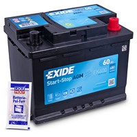 Batterie für Skoda Superb 3v5 AGM, EFB, GEL 12V zum günstigen