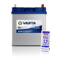 Starterbatterie Blue Dynamic 40Ah 330A A14 + 10g Pol-Fett