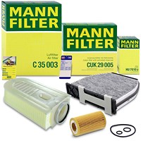 MANN Filterset Filtersatz Mercedes-Benz E-Klasse W/S 212 E 300 E 350 