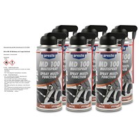6x 400 ml MD 100 Multispray mit 2-wege Sprühkopf