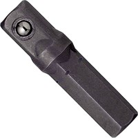 Adapter - Sechskant6,3 (1/4 Zoll) - Vierkant 1/4" - 25 mm