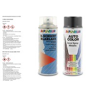 400 ml Auto-Color Lack grau metallic 70-0370 + 400ml 2-Schicht-Kl