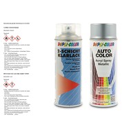 400 ml Auto-Color Lack silber metallic 10-0030 + 400ml 2-Schicht-