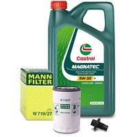 Ölfilter+Schraube+5 L Castrol Magnatec 5W-30 A5
