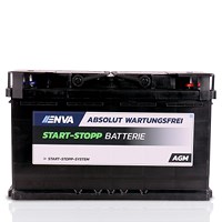 AGM80 Starterbatterie 80 Ah 800 A