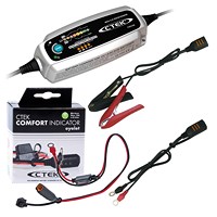 CTEK MXS 5.0 Batterieladegerät mit 12V Schnellverbinder (10850338