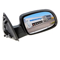 Außenspiegel inkl. Spiegelglas manuell links 065020 Opel Corsa C