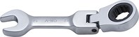Ratschenring-Maulschlüssel - kurz - abwinkelbar - SW 12 mm