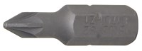 Bit - Antrieb Außensechskant 6,3 mm (1/4") - Kreuzschlitz PZ1