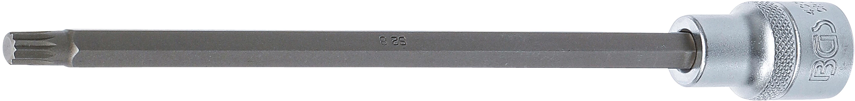 Bit-Einsatz - Länge 200 mm - 1/2" - Innenvielzahn (für XZN) M8