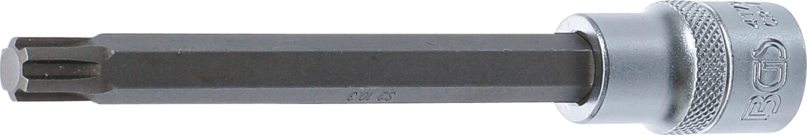 Bit-Einsatz - Länge 140 mm - 1/2" - Keil-Profil (für RIBE) M10,3