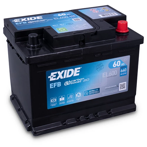 EL600 EFB Starterbatterie 60Ah 640A