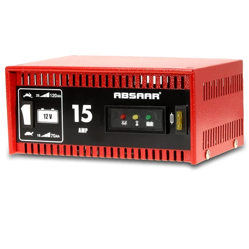 Absaar Batterie-Ladegerät mit Starthilfe (Ladestrom: 12 A, AGM