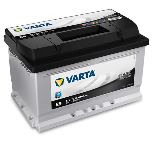 VARTA Starterbatterie Black Dynamic 70Ah 640A E9 5701440643122