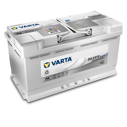 VARTA Starterbatterie 95Ah G14 (A5) Silver Dynamic AGM xEV 595 901