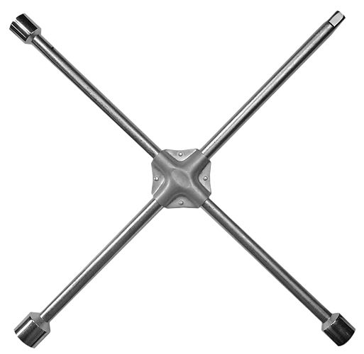 Radkreuzschlüssel, 1/2", 17-19-21 mm