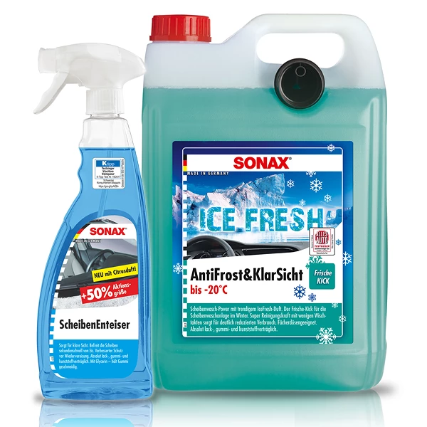 Sonax WinterBeast AntiFrost + KlarSicht 135500 Scheiben-Frostschutz  Scheibenwaschanlage 5l