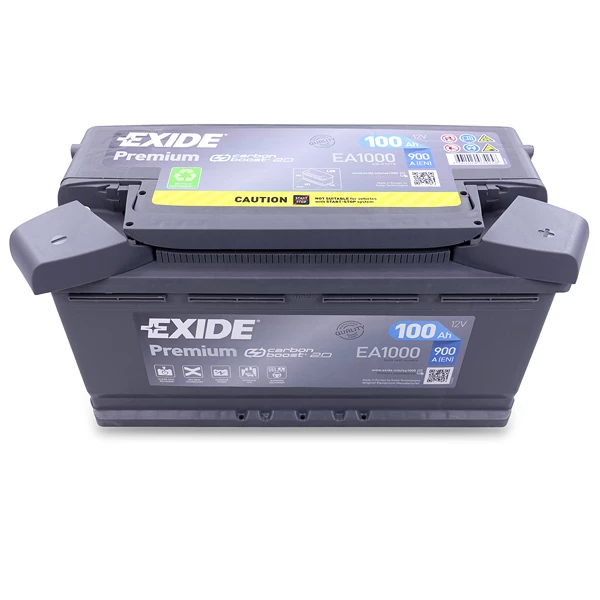 EXIDE PREMIUM EA 1000 12V 100AH Starterbatterie Neues Modell 2014/15 