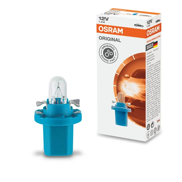 Osram 2721MFX ORIGINAL Leiterplatteneinbau 12V Sockel BX8.5d 1 Lampe 1.2W 