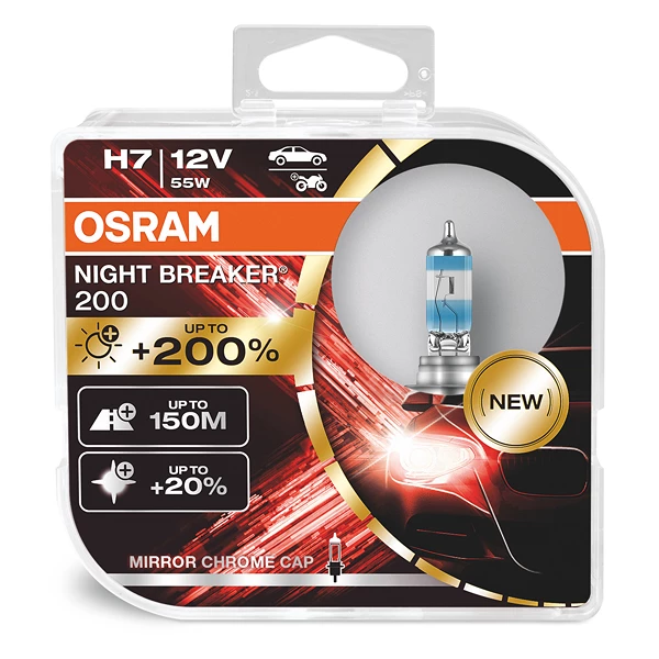 OSRAM NIGHT BREAKER® 200 H7 Duobox 64210NB200-HCB günstig online