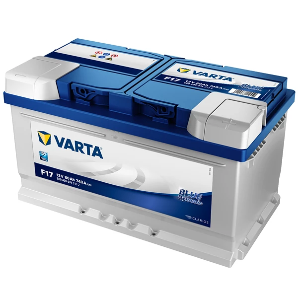 VARTA Starterbatterie Blue Dynamic 80Ah 740A F17 5804060743132 günstig  online kaufen