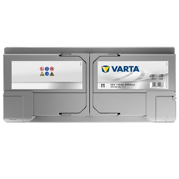 VARTA Starterbatterie Silver Dynamic 110Ah 920A I1 6104020923162