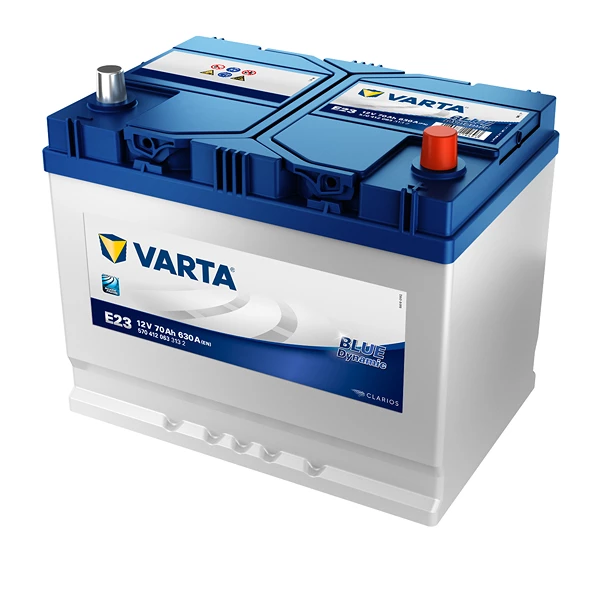 VARTA Starterbatterie BLUE dynamic 70Ah 630A E23 5704120633132