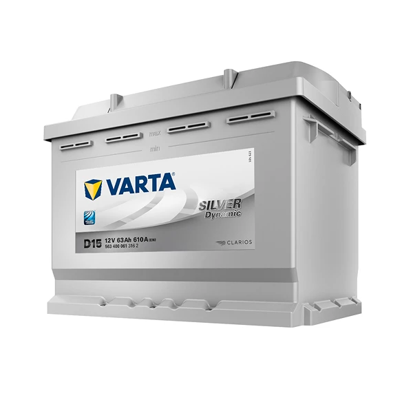 Varta D15 12V 63Ah 610A/EN Startbatteri