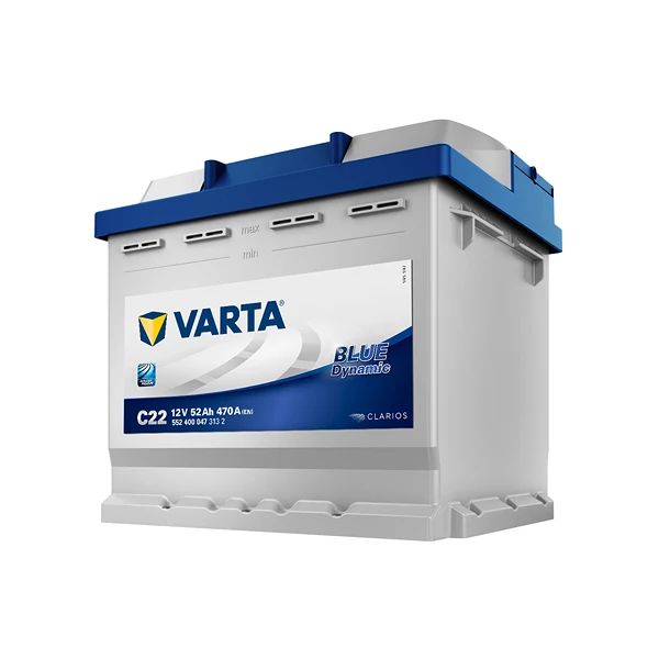 VARTA Starterbatterie Blue 52Ah 470 A C22 + Pol-Fett 10g 5524000473132  günstig online kaufen