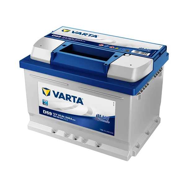 VARTA D59 Blue Dynamic 12V 60Ah 540A Autobatterie 560 409 054, Starterbatterie, Boot, Batterien für